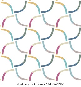 Geometric ornamental vector pattern. Seamless design texture.