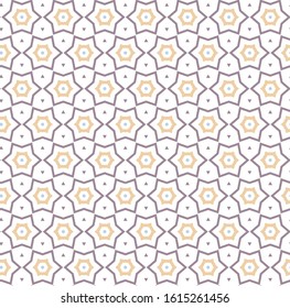 Geometric ornamental vector pattern. Seamless design texture.