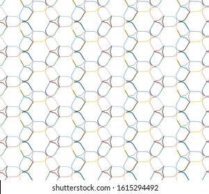 Geometric ornamental vector pattern. Seamless design texture.