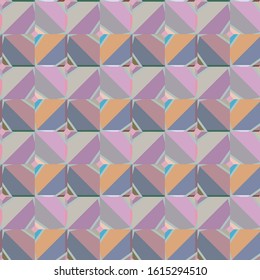 Geometric ornamental vector pattern. Seamless design texture.