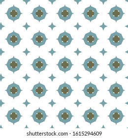 Geometric ornamental vector pattern. Seamless design texture.