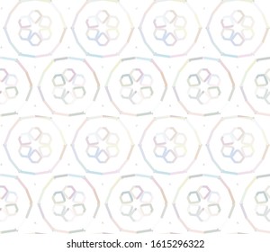 Geometric ornamental vector pattern. Seamless design texture.