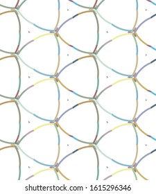 Geometric ornamental vector pattern. Seamless design texture.