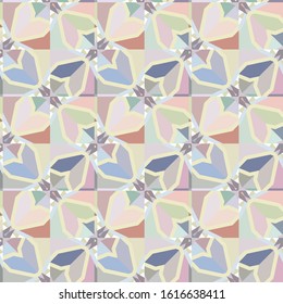 Geometric ornamental vector pattern. Seamless design texture.