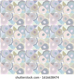 Geometric ornamental vector pattern. Seamless design texture.