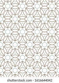 Geometric ornamental vector pattern. Seamless design texture.