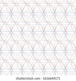 Geometric ornamental vector pattern. Seamless design texture.