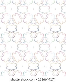 Geometric ornamental vector pattern. Seamless design texture.