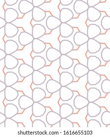 Geometric ornamental vector pattern. Seamless design texture.