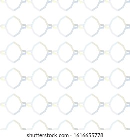 Geometric ornamental vector pattern. Seamless design texture.