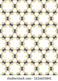 Geometric ornamental vector pattern. Seamless design texture.
