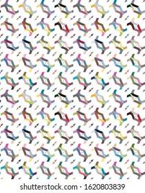 Geometric ornamental vector pattern. Seamless design texture.