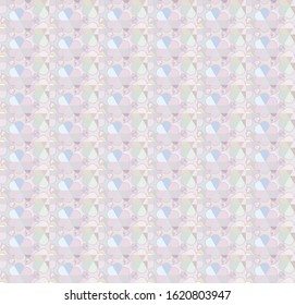 Geometric ornamental vector pattern. Seamless design texture.