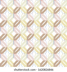 Geometric ornamental vector pattern. Seamless design texture.