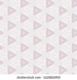 Geometric ornamental vector pattern. Seamless design texture.