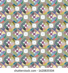 Geometric ornamental vector pattern. Seamless design texture.
