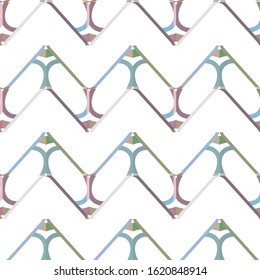 Geometric ornamental vector pattern. Seamless design texture.