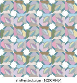 Geometric ornamental vector pattern. Seamless design texture.