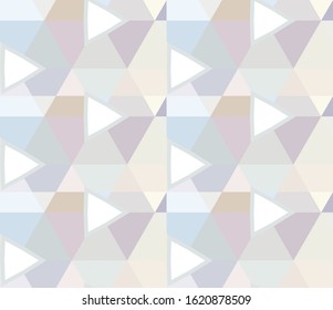 Geometric ornamental vector pattern. Seamless design texture.