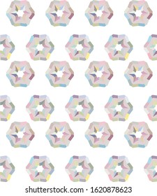 Geometric ornamental vector pattern. Seamless design texture.