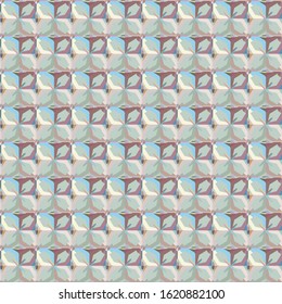 Geometric ornamental vector pattern. Seamless design texture.