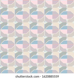 Geometric ornamental vector pattern. Seamless design texture.