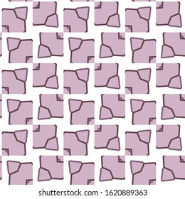 Geometric ornamental vector pattern. Seamless design texture.