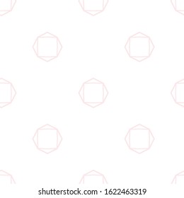 Geometric ornamental vector pattern. Seamless design texture.