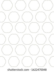 Geometric ornamental vector pattern. Seamless design texture.