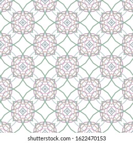 Geometric ornamental vector pattern. Seamless design texture.
