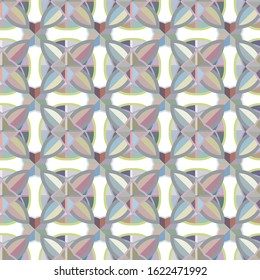 Geometric ornamental vector pattern. Seamless design texture.