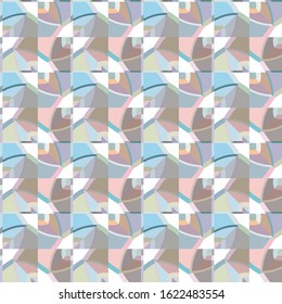 Geometric ornamental vector pattern. Seamless design texture.