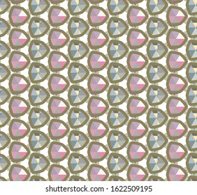 Geometric ornamental vector pattern. Seamless design texture.