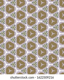 Geometric ornamental vector pattern. Seamless design texture.