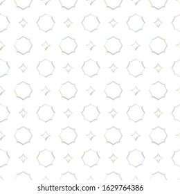 Geometric ornamental vector pattern. Seamless design texture.