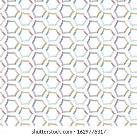 Geometric ornamental vector pattern. Seamless design texture.