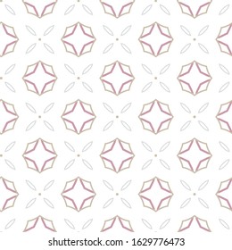 Geometric ornamental vector pattern. Seamless design texture.