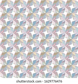 Geometric ornamental vector pattern. Seamless design texture.