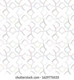 Geometric ornamental vector pattern. Seamless design texture.