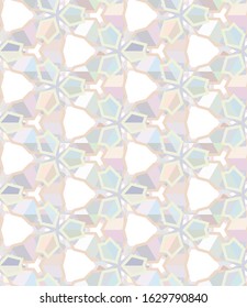 Geometric ornamental vector pattern. Seamless design texture.