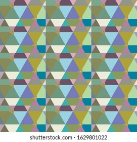 Geometric ornamental vector pattern. Seamless design texture.