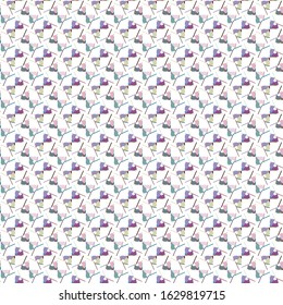 Geometric ornamental vector pattern. Seamless design texture.