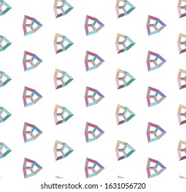 Geometric ornamental vector pattern. Seamless design texture.