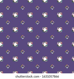 Geometric ornamental vector pattern. Seamless design texture.
