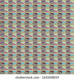 Geometric ornamental vector pattern. Seamless design texture.