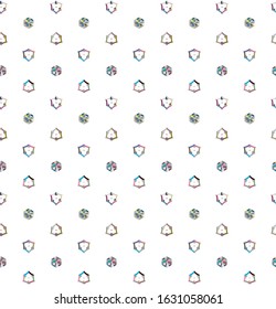 Geometric ornamental vector pattern. Seamless design texture.