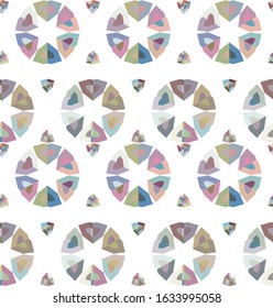 Geometric ornamental vector pattern. Seamless design texture.