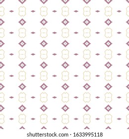 Geometric ornamental vector pattern. Seamless design texture.