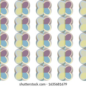 Geometric ornamental vector pattern. Seamless design texture.