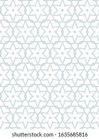 Geometric ornamental vector pattern. Seamless design texture.